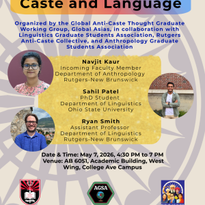 Caste and Language